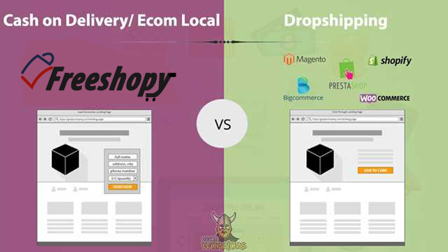 الفرق بين Dropshipping و Cash On Delivery في المتاجر الالكترونية